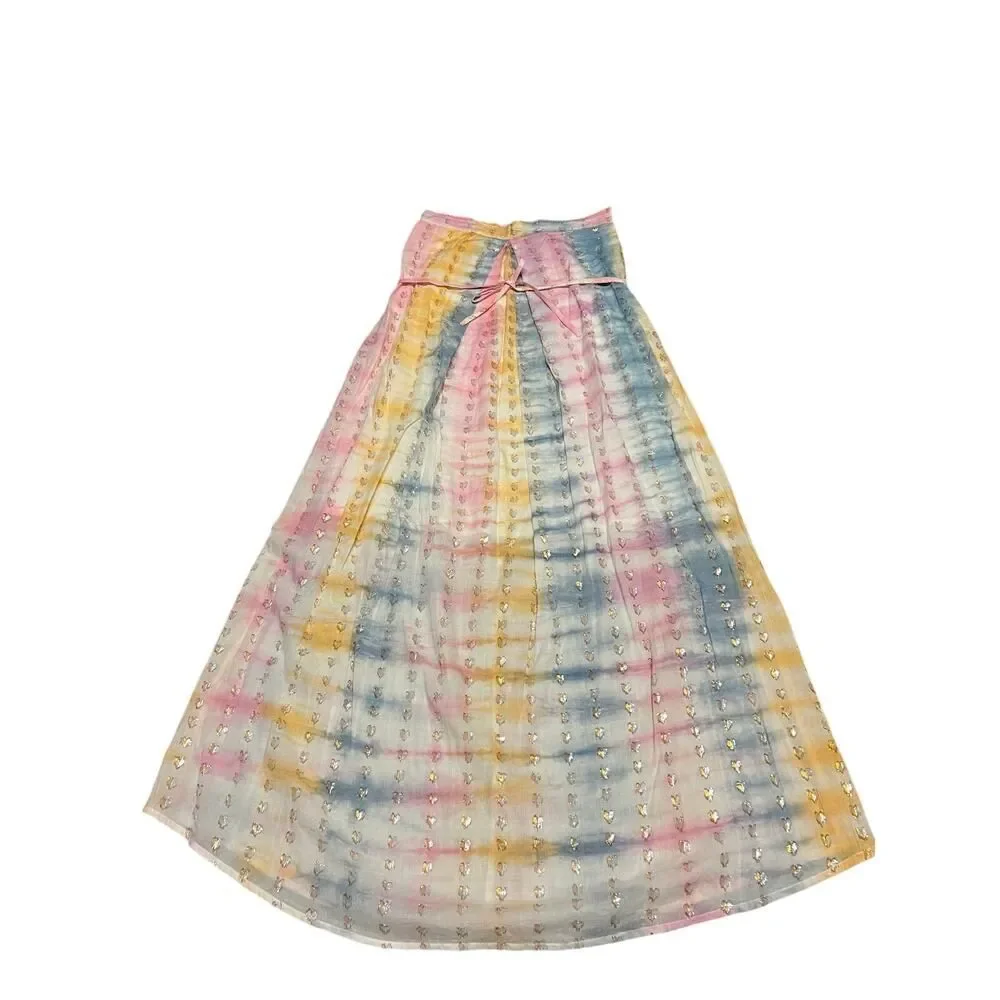 THE BRASS MONKEY NWT MULTICOLORED SKIRT SIZE M MSRP$95